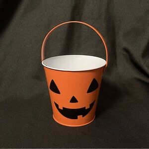 Halloween Jack-O-Lantern Pumpkin Mini Pail Bucket